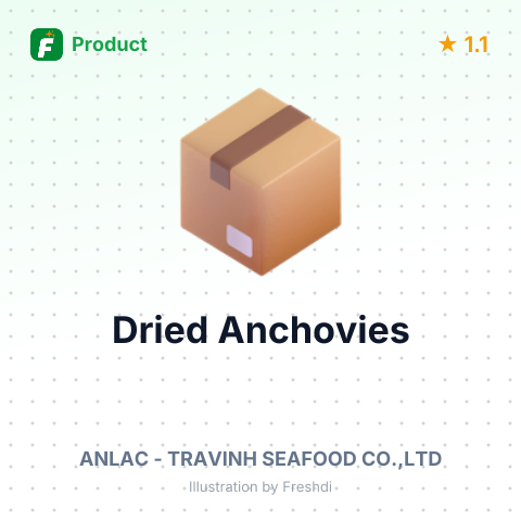 Dried Anchovies – summary card, no photo uploaded yet