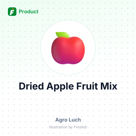 Dried Apple Fruit Mix – summary card, no photo uploaded yet