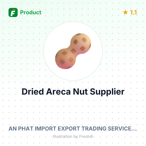 Dried Areca Nut – summary card, no photo uploaded yet