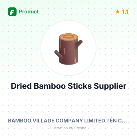 Dried Bamboo Sticks – summary card, no photo uploaded yet