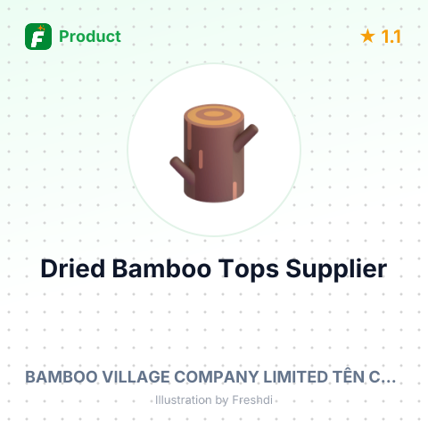 Dried Bamboo Tops – summary card, no photo uploaded yet
