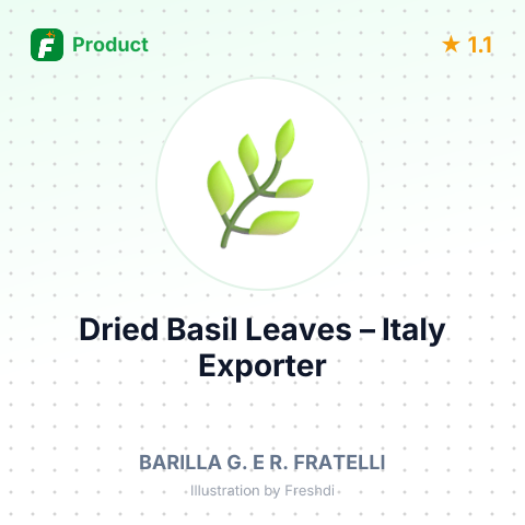 Dried Basil Leaves – summary card, no photo uploaded yet