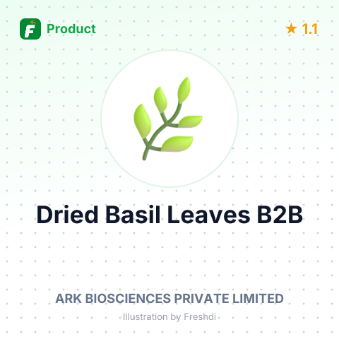 Dried Basil Leaves – summary card, no photo uploaded yet