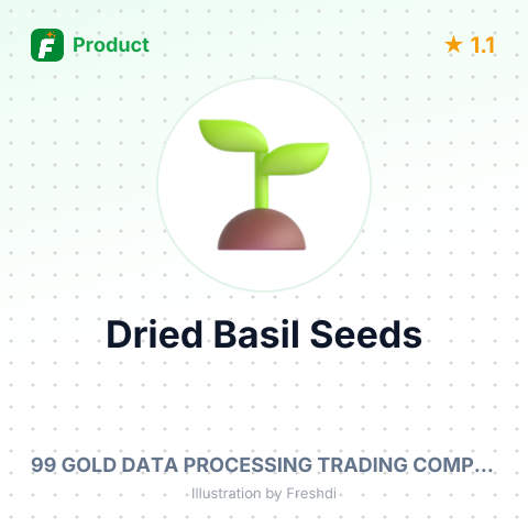 Dried Basil Seeds – summary card, no photo uploaded yet