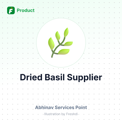 Dried Basil – summary card, no photo uploaded yet