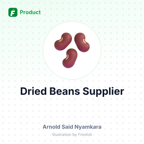 Dried Beans – product summary card, no photo uploaded yet