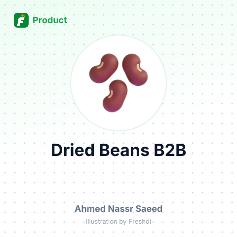 Dried Beans – product summary card, no photo uploaded yet