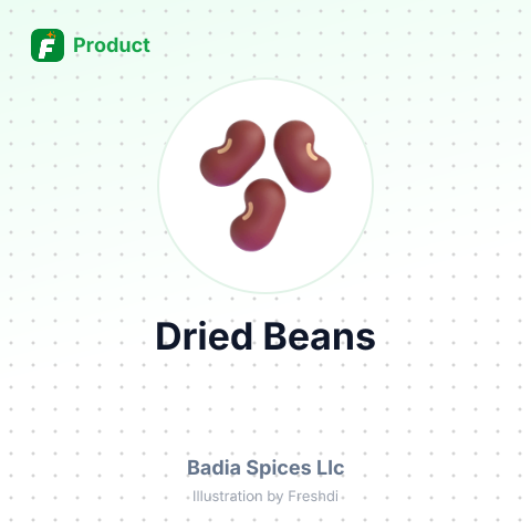 Dried Beans – summary card, no photo uploaded yet