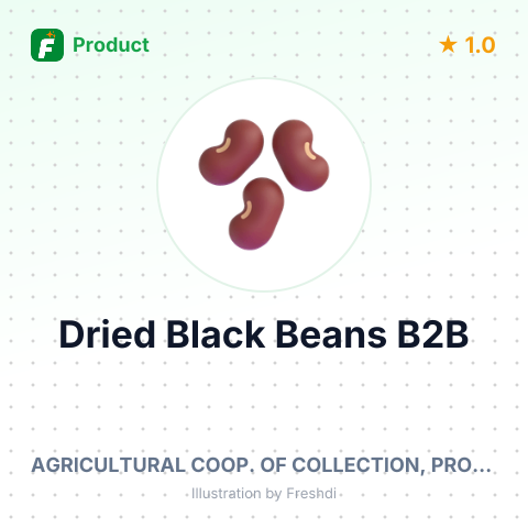 Dried Black Beans – summary card, no photo uploaded yet