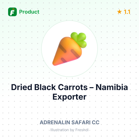 Dried Black Carrots – summary card, no photo uploaded yet