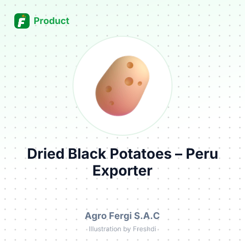Dried Black Potatoes – summary card, no photo uploaded yet