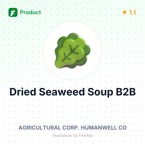 Dried Brown Seaweed Soup – summary card, no photo uploaded yet