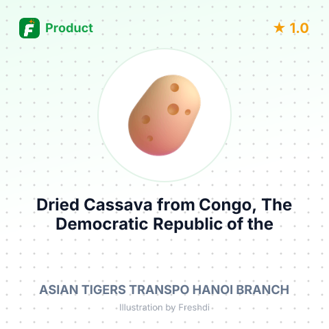 Dried Cassava – summary card, no photo uploaded yet