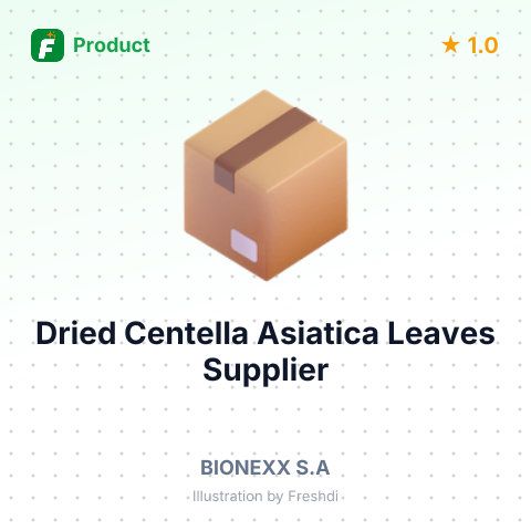 Dried Centella Asiatica Leaves – summary card, no photo uploaded yet
