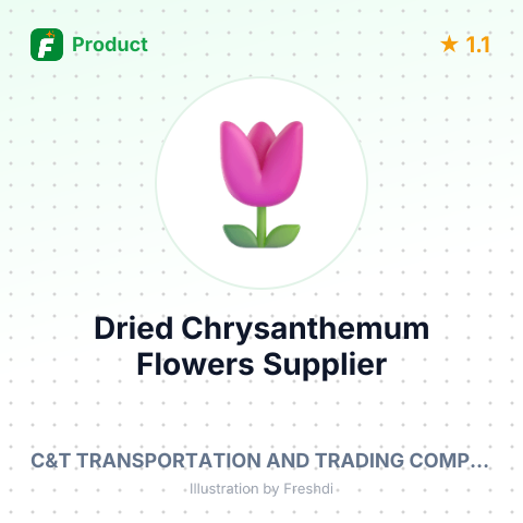 Dried Chrysanthemum Flowers – summary card, no photo uploaded yet