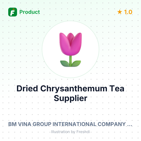 Dried Chrysanthemum Tea – summary card, no photo uploaded yet