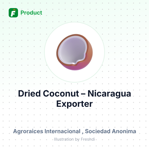 Dried Coconut – summary card, no photo uploaded yet