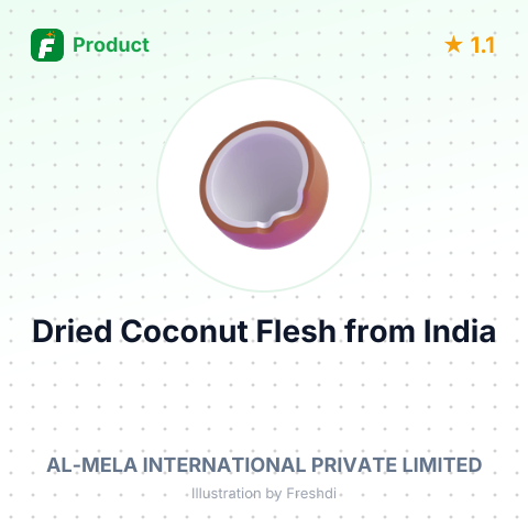 Dried Coconut Flesh – summary card, no photo uploaded yet