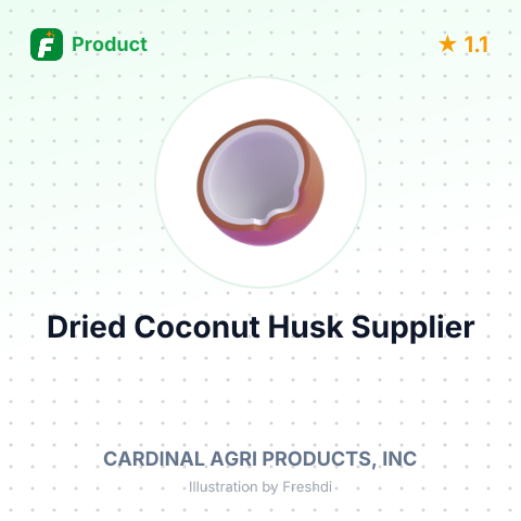 Dried Coconut Husk – summary card, no photo uploaded yet