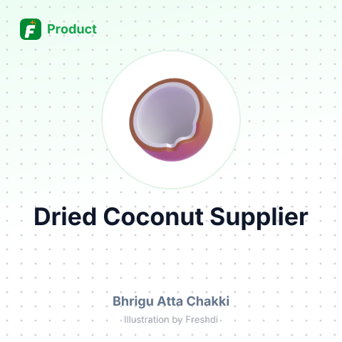 Dried Coconut – summary card, no photo uploaded yet