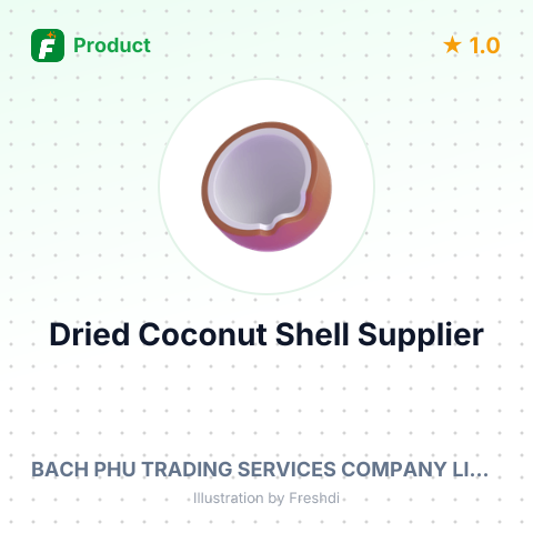Dried Coconut Shell – summary card, no photo uploaded yet