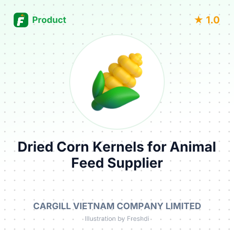 Dried Corn Kernels for Animal Feed – summary card, no photo uploaded yet