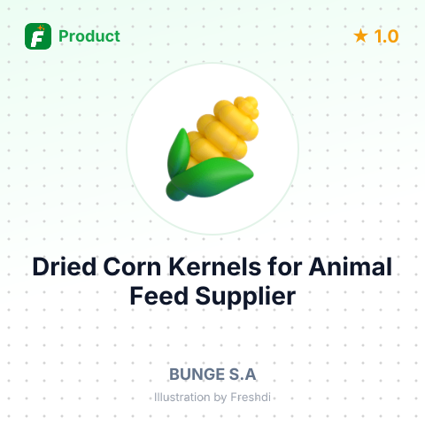 Dried Corn Kernels for Animal Feed – summary card, no photo uploaded yet