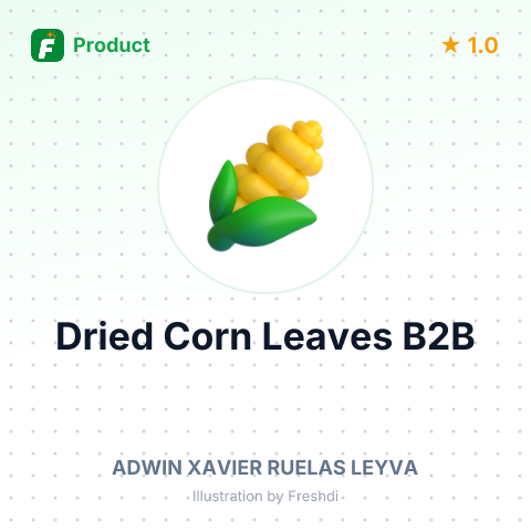 Dried Corn Leaves – summary card, no photo uploaded yet