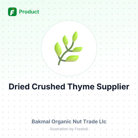Dried Crushed Thyme – summary card, no photo uploaded yet