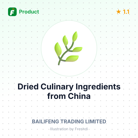 Dried Culinary Ingredients – summary card, no photo uploaded yet