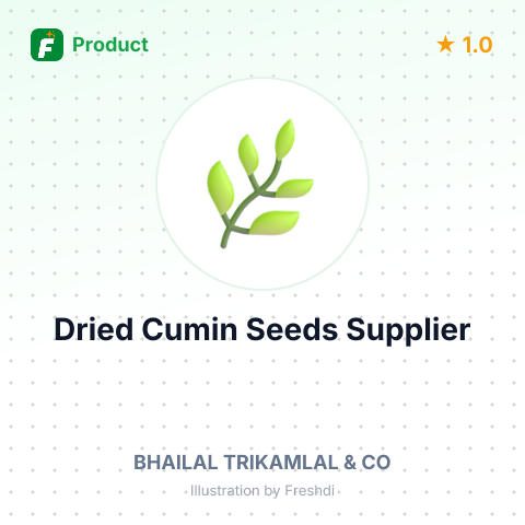 Dried Cumin Seeds – summary card, no photo uploaded yet