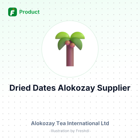 Dried Dates Alokozay – summary card, no photo uploaded yet