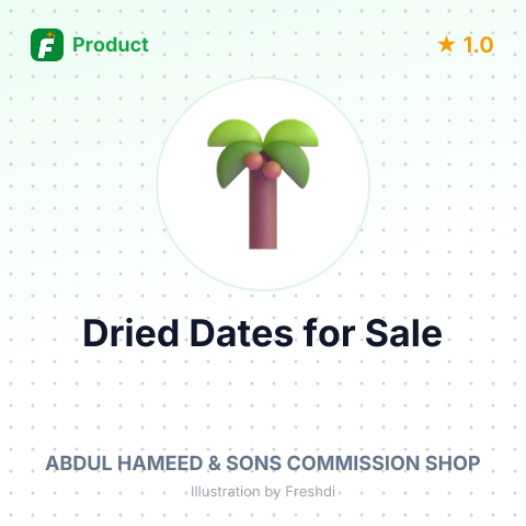 Dried Dates – summary card, no photo uploaded yet
