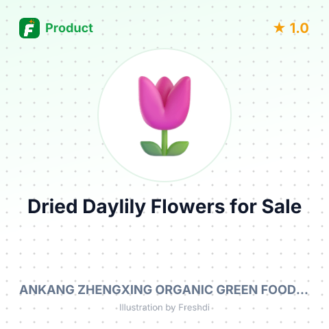 Dried Daylily Flowers – summary card, no photo uploaded yet