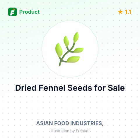 Dried Fennel Seeds – summary card, no photo uploaded yet