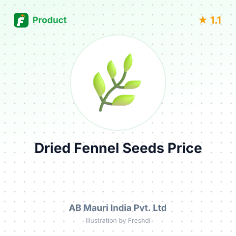 Dried Fennel Seeds – summary card, no photo uploaded yet