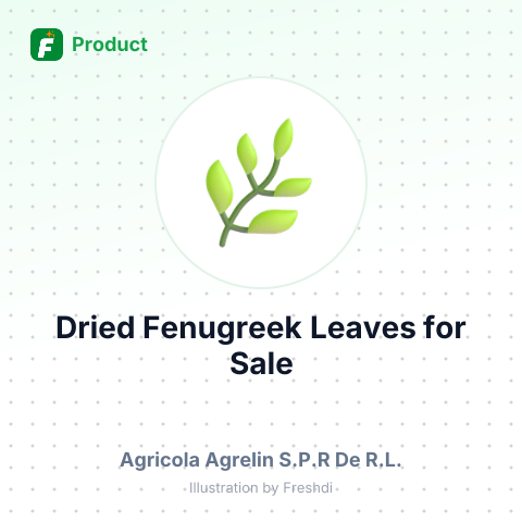 Dried Fenugreek Leaves – summary card, no photo uploaded yet