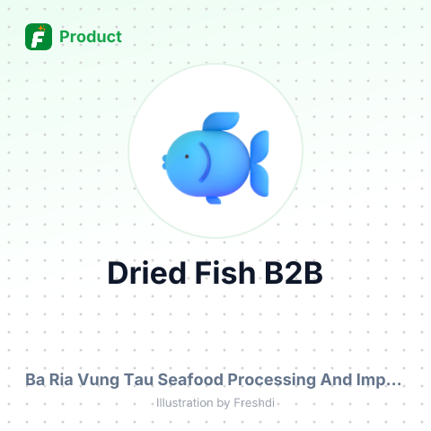 Dried Fish Flounder – summary card, no photo uploaded yet