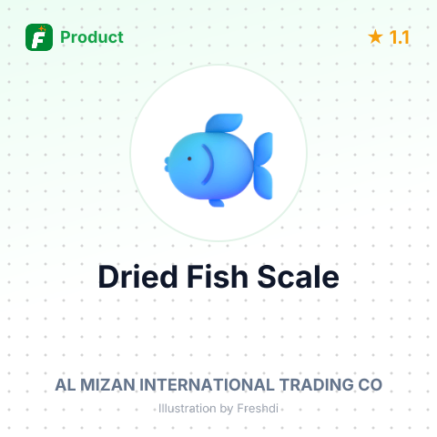 Dried Fish Scale – summary card, no photo uploaded yet