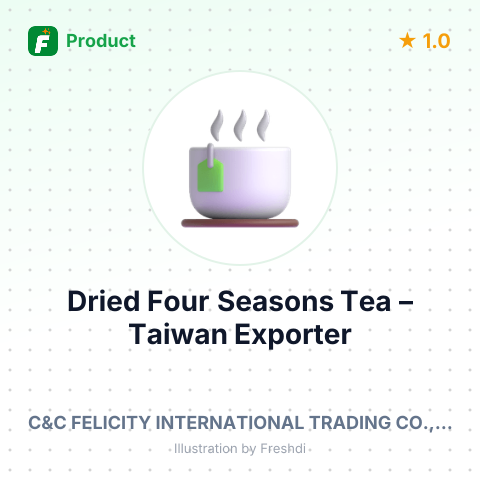 Dried Four Seasons Tea – summary card, no photo uploaded yet