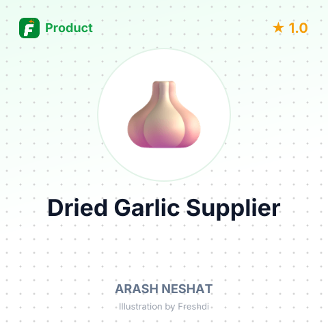 Dried Garlic – summary card, no photo uploaded yet
