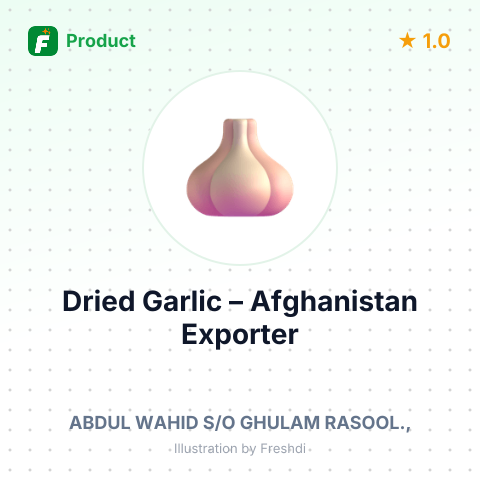 Dried Garlic – summary card, no photo uploaded yet