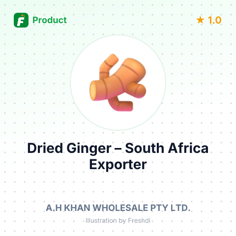 Dried Ginger – summary card, no photo uploaded yet