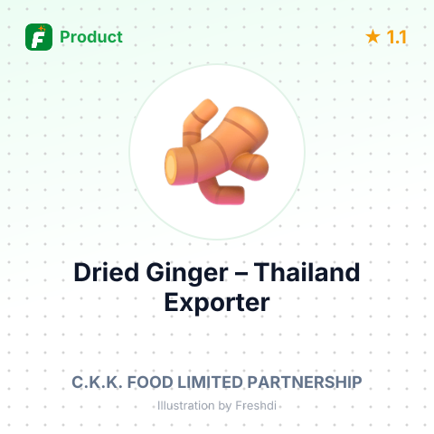 Dried Ginger – summary card, no photo uploaded yet