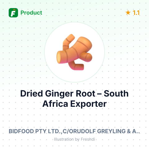 Dried Ginger Root – summary card, no photo uploaded yet