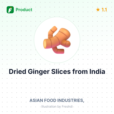 Dried Ginger Slices – summary card, no photo uploaded yet