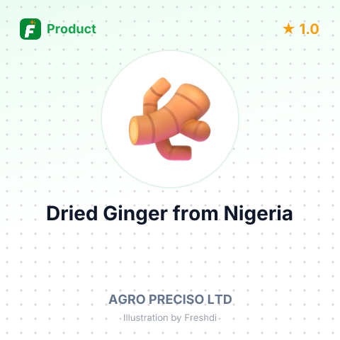 Dried Ginger – summary card, no photo uploaded yet