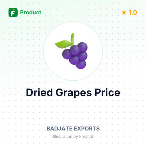 Dried Grapes – summary card, no photo uploaded yet
