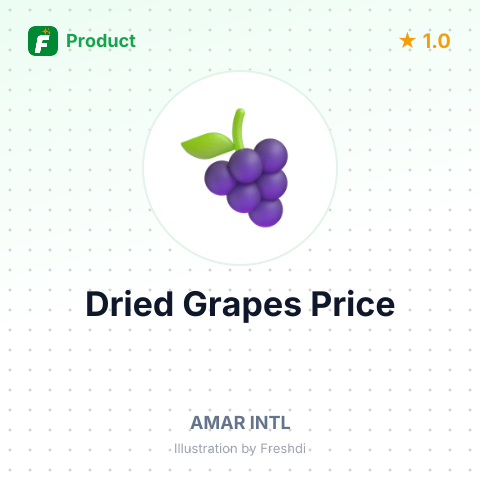 Dried Grapes – summary card, no photo uploaded yet