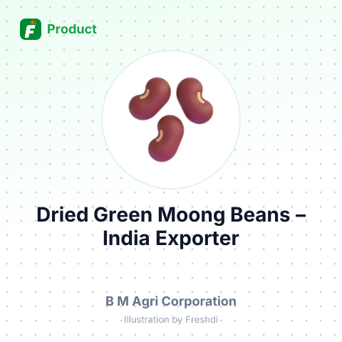 Dried Green Moong Beans – summary card, no photo uploaded yet